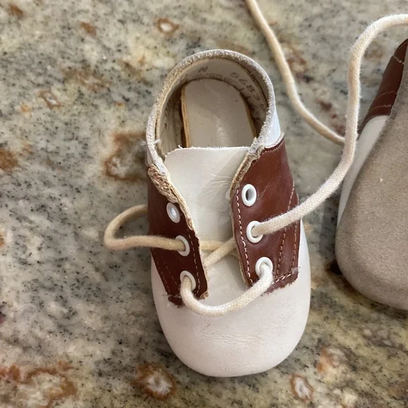 Baby Deer Vintage Crib shoes - Picture 4 of 4